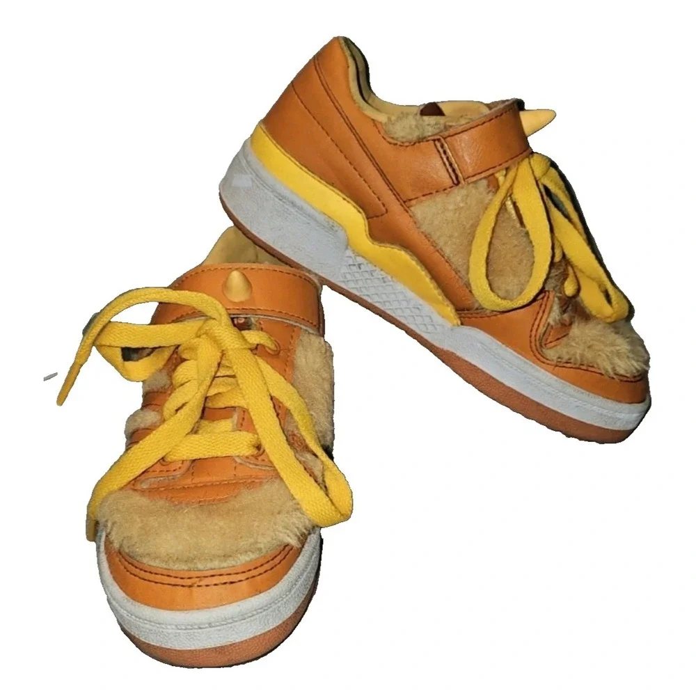 Adidas x Monster Inc. Forum Low C George Sanderson Furry Shoes Size 11k GW0842
